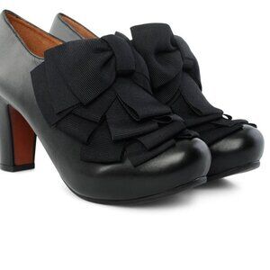 Chie Mihara "Catame" Heel in Black